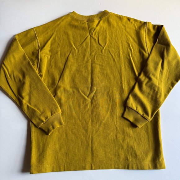 BEAUTY & YOUTH United Arrows "The Heavy" Mustard LS Tee – Size L – Made in Japan - Picture 4 of 5